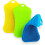 3Pcs Multicolour Food Grade Silicone Reversible Kitchen Dish Brush 1
