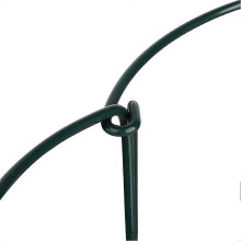 (30*50CM) Suporte Semicircular para Plantas de Jardim, 2 Peças em Metal Resistente à Ferrugem para Flores e Arbustos
