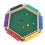 Classico gioco di dadi Shut The Box per 6 giocatori, con tabellone in legno e 12 dadi. 4