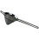 Professional Stainless Steel Fine Cocktail Strainer Conical Mesh Bar Tool 1Pcs Black 1