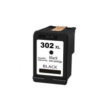 Boîtier d'encre portable HP302 XL noir pour HP1000 1050 1510 2130 2131 4500 450 4504