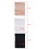 Bh-förlängare Vit/Svart/Ljust beige 3-pack 4