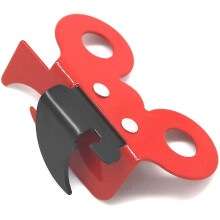 2-in-1 Manual Butterfly Can Opener Stainless Steel Red