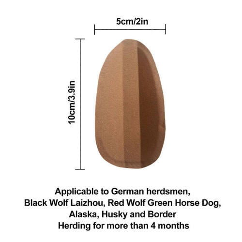 (10*5cm) Dog Ear Correction Patch, Arc Design Anti-Allergy, Multiple Sizes for Ear Standing Support 1