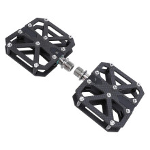 Lightweight Carbon Fiber MTB Pedals with 3 Bearings Anti-Slip