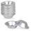 25 Pack Round Reusable Nonstick Aluminum Egg Tart Molds Cups Bases 1