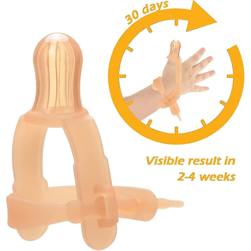 Infant Stop Thumb Sucking Silicone Adjustable Thumb Guard 0-3 Years 1