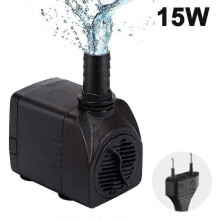15W EU Plug Submersible Fountain Water Pump 5ft Cord