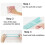 Waterproof Foldable Slipper Shelf for Bathroom Wall Mount Pink 1 Pack 4