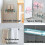 Waterproof Foldable Slipper Shelf for Bathroom Wall Mount Pink 1 Pack 5