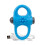 SCREAMING O - RECHARGEABLE VIBRATING RING YOGA BLUE 1