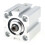 SDA 20mm Bore 15mm Stroke Compact Thin Pneumatic Air Cylinder 1