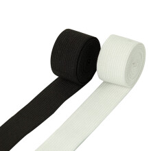 Shelver Elastic compatible with Sewing Waistband Elastic Wide Elastic in All Sizes - 20/25/40/50mm (White 20mm x 10m)