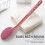 2pc Long Handle Back Brush and Lotion Applicator Massage Tool Blue Pink 3