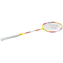 Beijing Adult Badminton Racket, Yellow/Red/Silver, 26.35 Inch