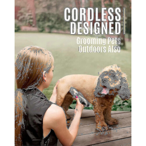 Cortapelos profesional inalámbrico para perros y gatos. 2