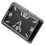 Tiny Square Black Dashboard Clock Adhesive Decorative for Car 1