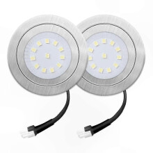 Confezione da 2 lampadine alogene da 1,5 W ciascuna per cappa aspirante, a risparmio energetico, 12 V CC.