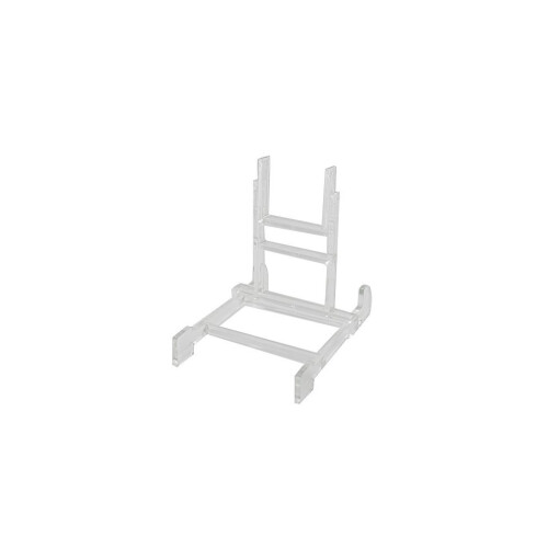 Two Part Adjustable Clear Acrylic Plastic Display Stand Easel (set of 5)