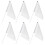 24 White Hand Held Waving Referee Flags Yard Lawn Marking 0621 Edition 0118 2