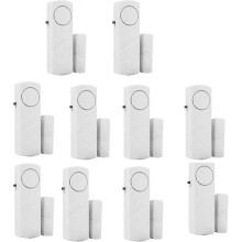 Wireless Door Magnetic Sensor & Window Alarm 10 Pack for Home Pool Security System