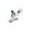 Bicycle Trailer Coupling Set (Pack of 3) - Multi-Colour 1
