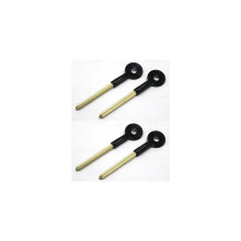 Universal Extra Long Brass Bolt Key Security Rack Door Star Key Lock compatible with Doors and Windows 110mm Key Length 60mm (Pack of 4)