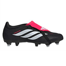 (6 UK, Black/Red) Adidas Mens League Fold Over Folded Tongue Soft Ground Football Boots