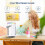 Portable Evaporative Cooler Mini Personal Mobile 4 Wind Speeds 7 Night Lights Home Office 4