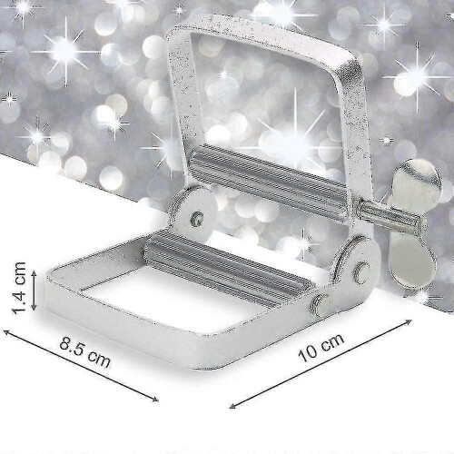Stainless Steel Metal Tube Wringer Toothpaste Squeezer Roller Dispenser Tool 2