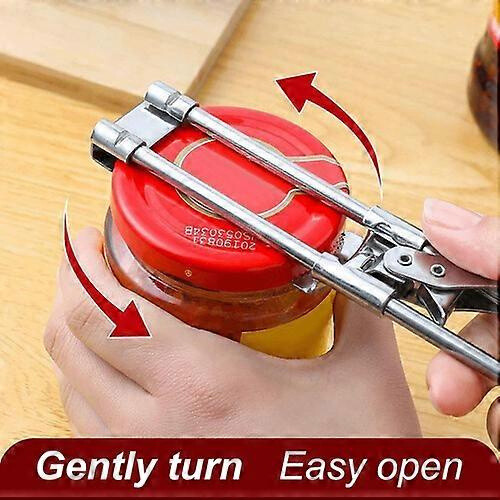 Ouvre-boîte multifonction réglable avec pince à capsules (1 pièce) 1