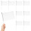 24 White Hand Held Waving Referee Flags Yard Lawn Marking 0621 Edition 0118 1