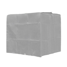 (Silver) Vesisäiliön suoja 120x100x116 cm Oxford-kankaasta ulkokäyttöön veden säilytyksen suojaamiseksi