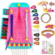 Kids Friendship Bracelet Craft Kit DIY Set for Ages 6-12