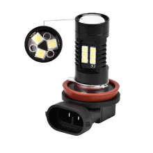 4 Stück 9005/9006 Kombi-LED-Scheinwerferlampen (Nebelscheinwerfer, Fern- und Abblendlicht), 6500K, ultrahell, schwarz, universell passend
