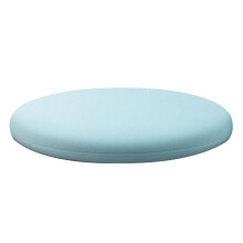 (Light Blue, 40cm) Almofada de Assento com Amortecimento Lento Respirável Capa Removível para Escritório Carro