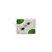 Zen Garden Grow Kit with Seeds, White, GR452148