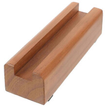 Wooden Full Length Mirror Floor Stand Holder Support