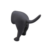 Divertida funda para dispensador de pasta de dientes con forma de trasero de perro. Regalo de broma original.