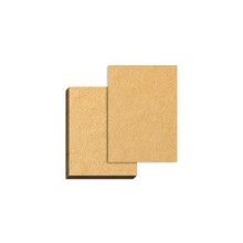 100 Sheets, Brown Kraft Paper A4 Sheets, 100gsm