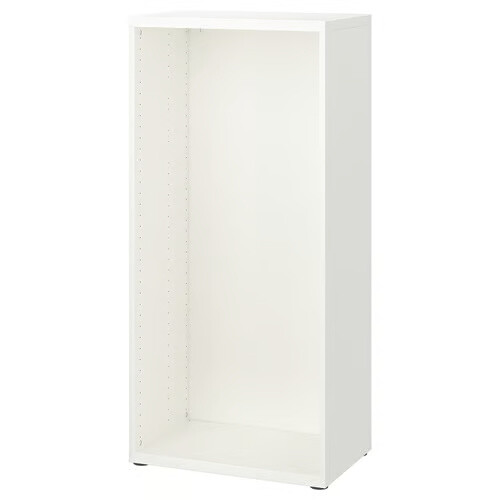 IKEA BESTÅ Cabinet Frame-White 60x40x128cm