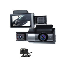 Wifi Driving Recorder 1080P Hd Three Lens Triple Record Reverse View
