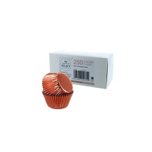 Select Rose Gold Baking Cases, Premium Foil Baking Cups, 50mm Cupcake Cases - Extra Large Pack of 250