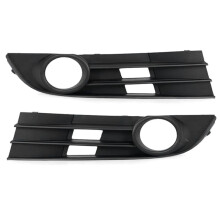 For 2007-2010 Car Front Bumper Fog Light Cover Frame Fog Lamp Grille Accessories 1T0853666K