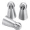 3pcs/set Torch Russian Flower Piping Nozzle Tips for Sphere Cake Decoration Baking Tools 2