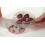 Multi Cherry Pitter Easy Squeeze Core for 6 Red Cherries with Grip Stoner Seed Remover 4