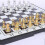 Magnetic Chess Set Gold Silver Premium Pieces 3