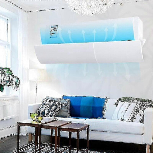 Déflecteur de vent rétractable anti-vent direct pour climatiseur 2