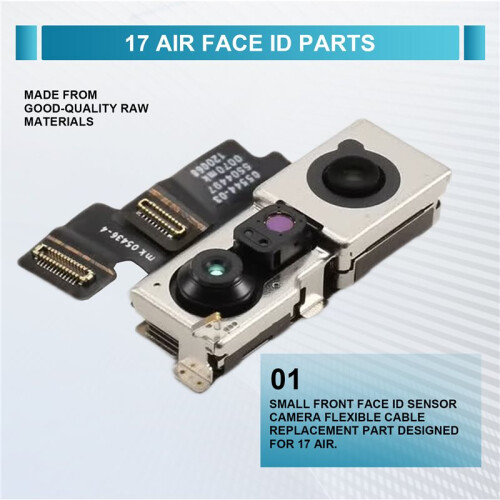 For IPhone17 Air Small Front Face ID Facing Sensor Camera Flex Cable Replacement Parts Repair Accessories, Front Camera 2