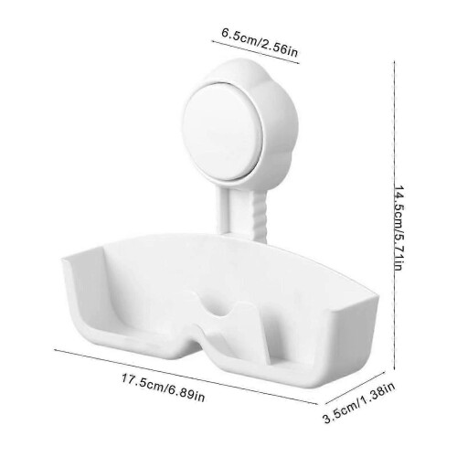 Sturdy Quality Plastic Suction Cup Glasses Holder Seamlessly Fits Modern Household Decor 2